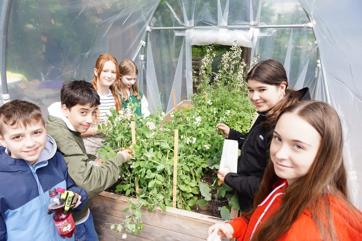 Realschule Weingarten weiht Schulgarten ein Realschule Weingarten